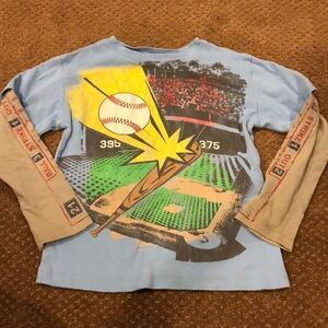 City Threads Baseball Theme Long sleeve Shirt